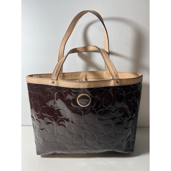 Coach Handbags - Coach Brown Tote Bag